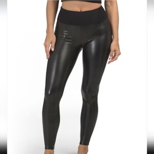 Assets By Spanx Black High-Waisted Leggings NWT